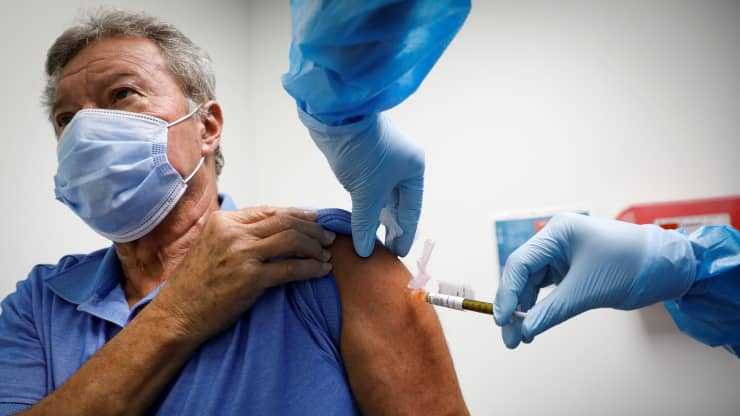 Droves of volunteers have already signed up to participate in the clinical trials for these vaccines.
(Credit: Marco Bello, Reuters)